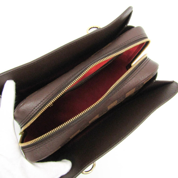 LOUIS VUITTON Authentic Brown Damier Bag - Picture 3 of 13